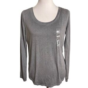 Mudd Gray Long Sleeve Tee